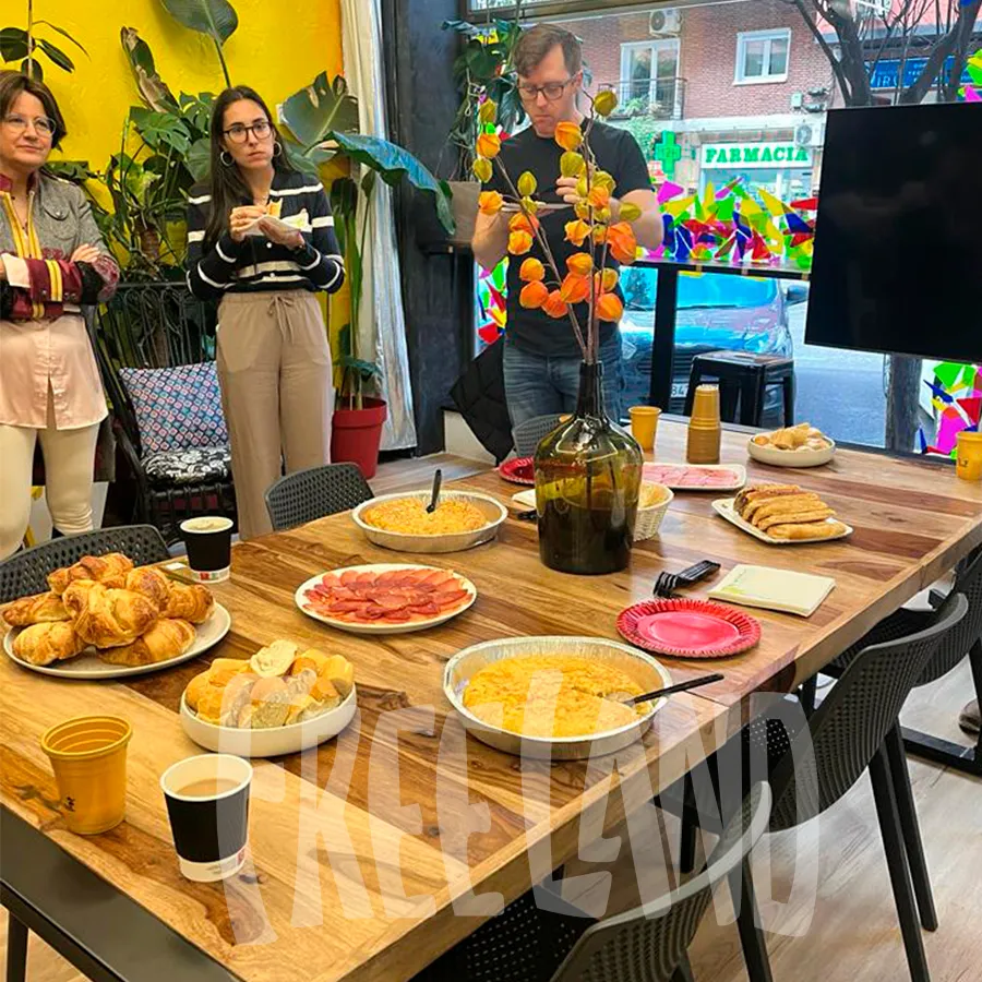 Mesa del brunch