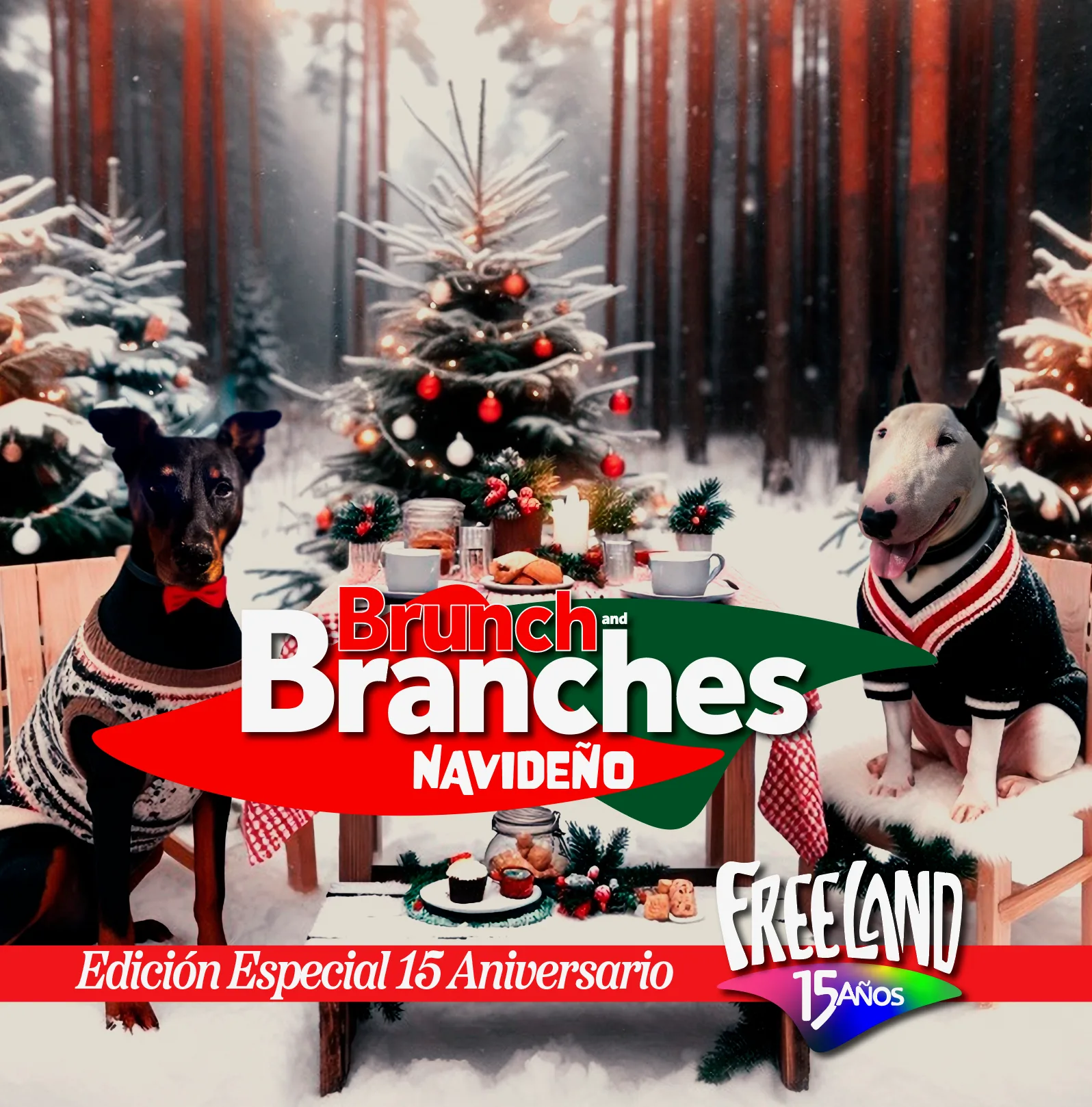 Brunch&Branches: Edición Especial 15 Aniversario en FreeLand